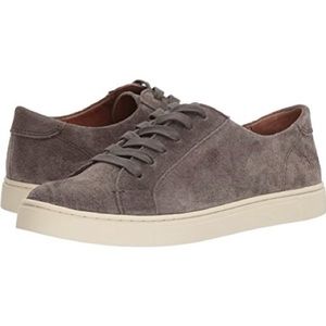 Frye Women’s Gemma Low Lace Charcoal Shoes